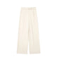 Willshela Women Fashion Solid Front Zipper Straight Pants Vintage High Waist Full Length Female Chic Lady Trousers