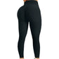 Women's Bubble Hip Lifting ExerciseYoga Pants Women Fitness Running High Waist Gym Fitness Sports Flared Pant Dance Trouers