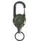 Wire Rope Sporty Retractable Key Chain Easy-To-Pull Buckle Anti-Lost High Rebound Anti-theft Metal Easy-To-Pull Buckle
