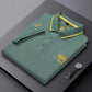 Summer Mens Embroidered Polo Shirts Short Sleeve Shirt Luxury Top Casual Lapel T-shirt Men Breathable Lightweight T Shirt Homme