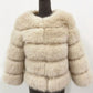 ZADORIN S-5XL Mink Coats Autumn Winter Fluffy Black Faux Fur Coat Women Elegant Thick Warm Faux Fur Jackets For Women 2024 Tops