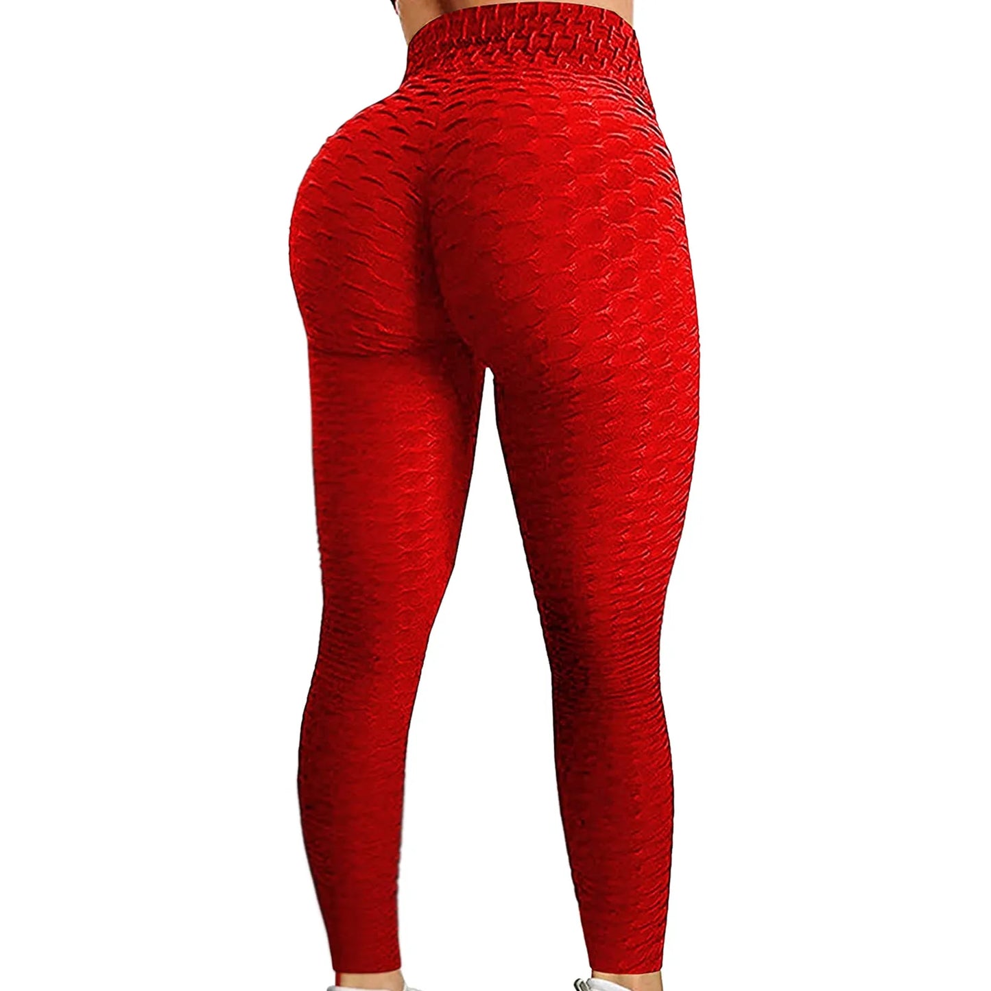 Women's Bubble Hip Lifting ExerciseYoga Pants Women Fitness Running High Waist Gym Fitness Sports Flared Pant Dance Trouers