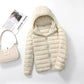 Women Puffer Jacket 15 Colors Plus Size 5XL 6XL 7XL 2025 New Spring Autumn Female Ultra Lightweight Packable Hooded Down Coats