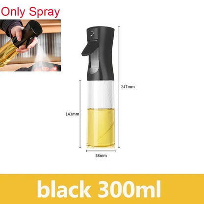 2 in 1 Pour Spray Sprayer Household Kitchen Oils Spray Cooking Olive Oil Dispenser Oil Baking Vinegar Soy Sauce Spray Container