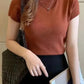 Women's Half-High Neck T-Shirt Fashion Jumper Casual Tops Korean Style Elegant Solid-Coloured Clothing Spring And Summer Season