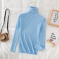Women Turtleneck Sweater Knitted Soft Pullovers cashmere Jumpers Basic Solid Soft Sweaters Women Autumn Winter Casual Top